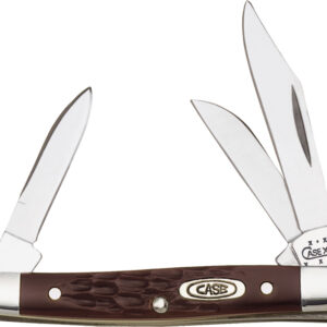Navaja Case Cutlery Small Stockman Brown Delrin 00081
