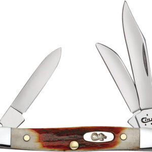 Navaja Case Cutlery Small Stockman Red Stag 09449