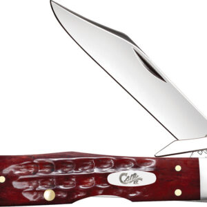 Navaja Case Cutlery Cheetah Cub Old Red Pocket 10309