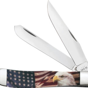 Navaja Case Cutlery Trapper Patriotic Color 10647