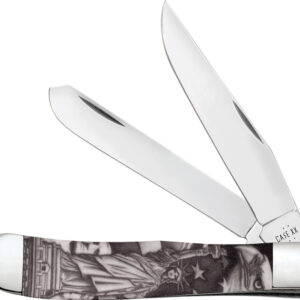 Navaja Case Cutlery Statue Of Liberty Trapper 10677