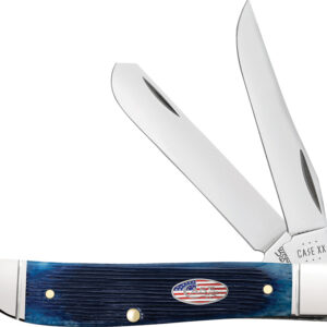 Navaja Case Cutlery Mini Trapper Navy Blue 10777
