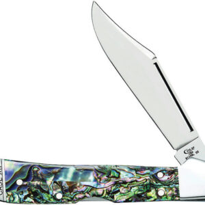 Navaja Case Cutlery Mini Copperlock Abalone 12020
