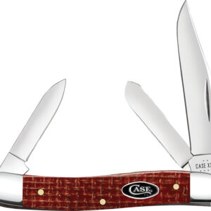 Navaja Case Cutlery Medium Stockman Red Micar 12272