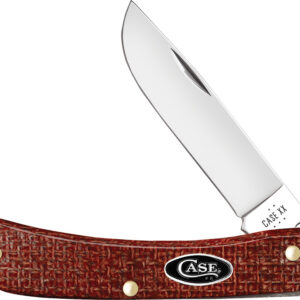 Navaja Case Cutlery Sod Buster Jr Red Micarta 12273