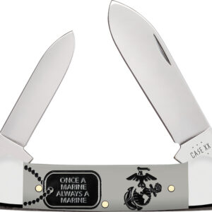 Navaja Case Cutlery USMC Canoe 13207