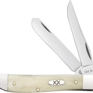 Navaja Case Cutlery Mini Trapper Natural Bone 13313
