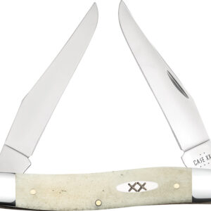 Navaja Case Cutlery Muskrat Natural Bone 13317