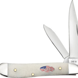 Navaja Case Cutlery Peanut Natural Bone 14094