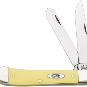 Navaja Case Cutlery Trapper Yellow 00161
