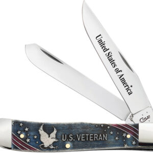 Navaja Case Cutlery US Veterans Trapper 16300