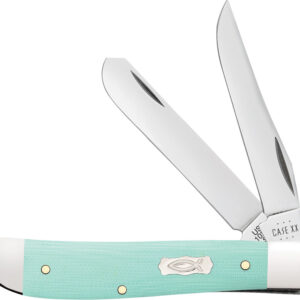 Navaja Case Cutlery Mini Trapper Seafoam Green 18101