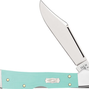 Navaja Case Cutlery Mini Copperlock Seafoam Green 18109