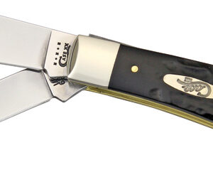 Navaja Case Cutlery Trapper Rough Black Series 18221