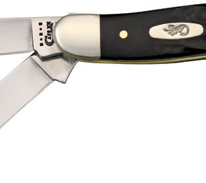 Navaja Case Cutlery Medium Stockman Rough Black 18222