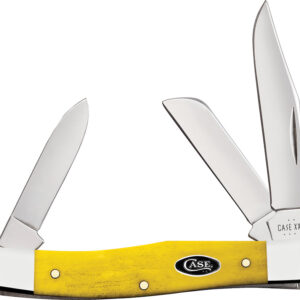 Navaja Case Cutlery Medium Stockman Yellow Bone 20029