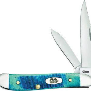 Navaja Case Cutlery Peanut Caribbean Blue 25596
