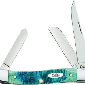 Navaja Case Cutlery Stockman Caribbean Blue 25597