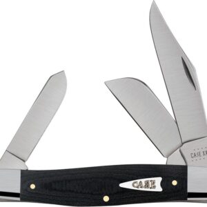 Navaja Case Cutlery Stockman Black Micarta 27732