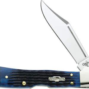 Navaja Case Cutlery Mini Copperlock Blue Bone 02864
