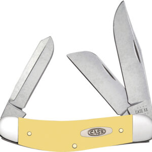 Navaja Case Cutlery Sowbelly Yellow Synthetic 30118