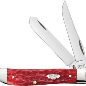 Navaja Case Cutlery Mini Trapper Dark Red 31952