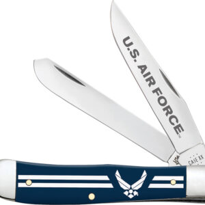 Navaja Case Cutlery Air Force Trapper Blue Syn 32413