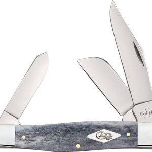 Navaja Case Cutlery Large Stockman Gray Bone 34203