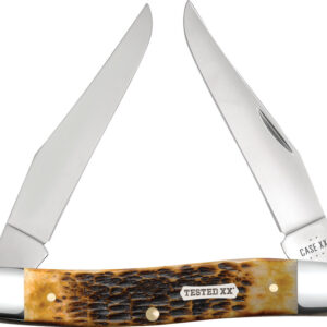 Navaja Case Cutlery Muskrat Burnt Amber 51395
