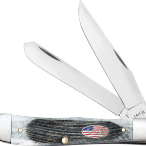 Navaja Case Cutlery Trapper Gray Sawcut 53060