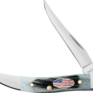 Navaja Case Cutlery Toothpick Gray Sawcut 53064