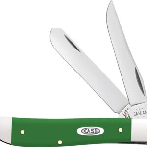 Navaja Case Cutlery Mini Trapper Green Synthetic 53391