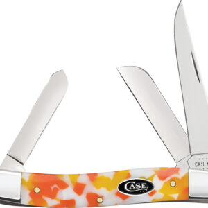 Navaja Case Cutlery Med Stockman Candy Corn Kirin 53753