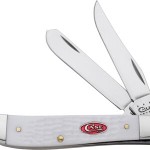 Navaja Case Cutlery Mini Trapper White 60186