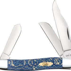 Navaja Case Cutlery Stockman Blue Sycamore 63732