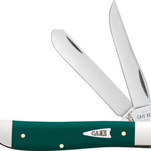 Navaja Case Cutlery Mini Trapper Spruce Green 64531