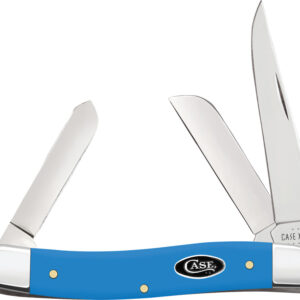 Navaja Case Cutlery Md Stockman Light Blue Syn 68906