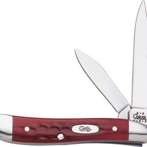 Navaja Case Cutlery Peanut Red Pocket Worn 00781