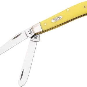 Navaja Case Cutlery Mini Trapper Yellow 80029