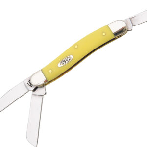 Navaja Case Cutlery Medium Stockman Yellow 80035