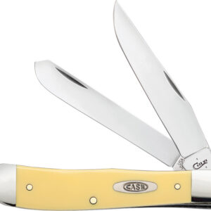 Navaja Case Cutlery Trapper Yellow Synthetic 81091