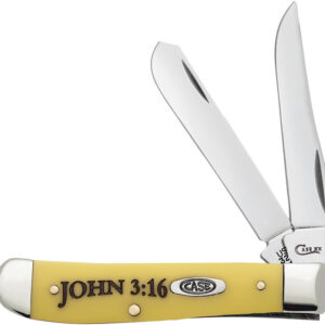 Navaja Case Cutlery John 3:16 Mini Trapper 08850