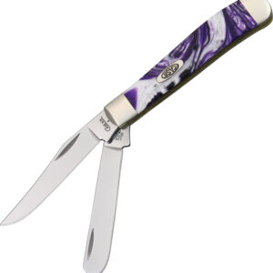 Navaja Case Cutlery Mini Trapper Purple Passion 9207PP