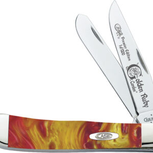 Navaja Case Cutlery Golden Ruby Trapper 9254GR