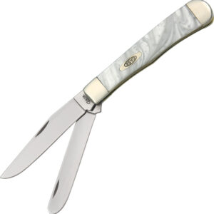 Navaja Case Cutlery Trapper White Pearl 9254WP