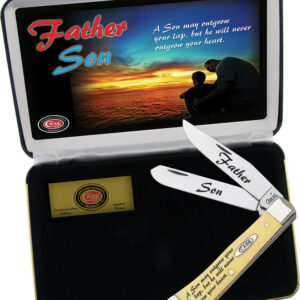 Navaja Case Cutlery Father/Son Trapper Ltd Edition CAT-FS/Y