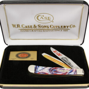 Navaja Case Cutlery L&N Railroad Trapper Set CATLNSTAR