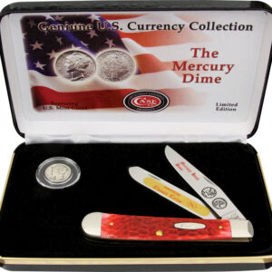 Navaja Case Cutlery Mercury Dime Gift Set CATMDRPB