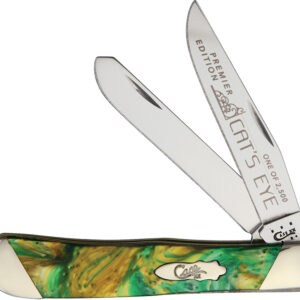 Navaja Case Cutlery Trapper Cats Eye S9254CE
