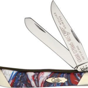 Navaja Case Cutlery Trapper Star Spangled Banner S9254STAR